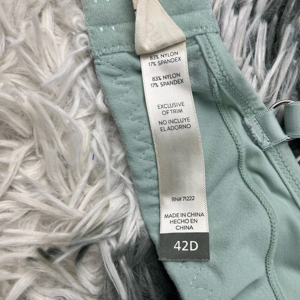 Lucky Brand Women's Push-Up Bra Light Blue Size 42D